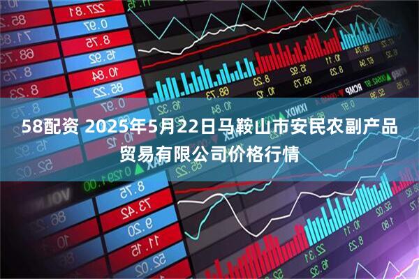 58配资 2025年5月22日马鞍山市安民农副产品贸易有限公司价格行情